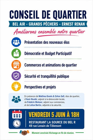 Conseil de Quartier - plenière